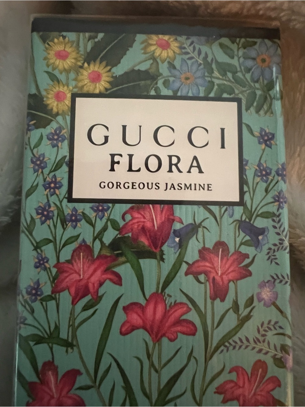 Gucci Flora Gorgeous Jasmine Box in Teal, Pink & Green